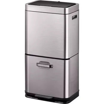 Pánev Odpadkový koš Eko Himalaya 35+25l inox šedá 933960