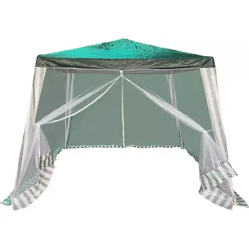 Zahradní stavba Zahradní altán 2,4x2,4 m s moskytiérou bílý