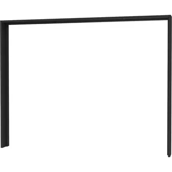 Šatní skříň Zakrývací lišta Haruki LUXZ01B2 černá