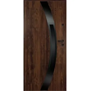 Vchodové dveře Vchodové dveře Selene 80L ořech