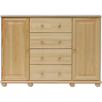 Kancelářská sestava Komoda z Borovice KD120 surové