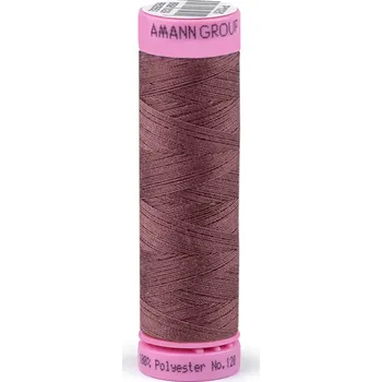 Nit Polyesterové nitě návin 100 m Aspo Amann, střední, 0153 Crushed Violets