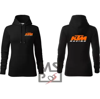Dámská mikina Dámská mikina s motivem KTM Racing S černá