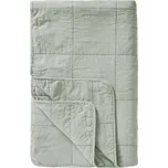 Ib Laursen Prošívaný přehoz Vintage Pistachio 130 × 180 cm