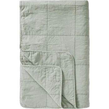 Přehoz na lůžko Ib Laursen Prošívaný přehoz Vintage Pistachio 130 × 180 cm