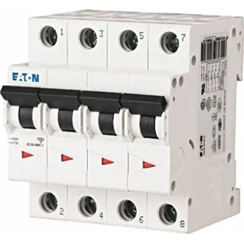 Jistič MCB 4P 40A vypínací výkon 6 kA, charakteristika: vypínací charakteristiky Typ C, rozsah: xEffect