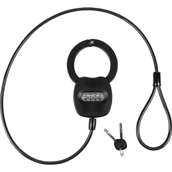 Zámek na kolo Eufab 16321 lankový zámek číslicový zámek