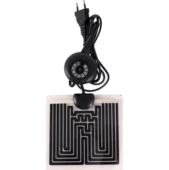 Teraristika Vyhřívací podložka pro plazy 14W 28 x 28 cm s nastavitelnou teplotou a EU konektorem