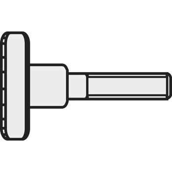 Šroub TOOLCRAFT M3*12 D464-5.8:A2K 194770 rýhovaný šroub M3 12 mm DIN 464 ocel galvanizováno zinkem 10 ks