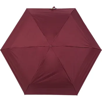 Deštník Dámský mini skládací deštník Varianta: 4 bordó sv., Balení: 1 ks