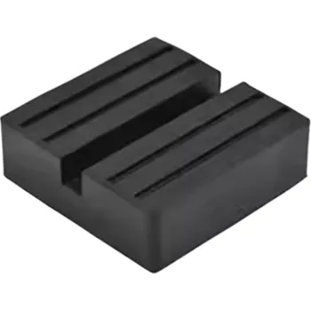Autodílna Gumová podložka na zvedák auta 7,5 x 7,5 x 2,5 cm černá univerzální chránič rámu z gumy