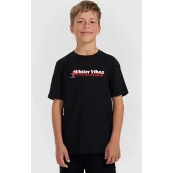 Chlapecké tričko s potiskem 4F 4FJRAW25TTSHM3168-20S dětské tričko 152