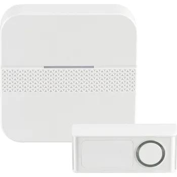 Domovní zvonek Baseline 70704 bezdrátový gong kompletní sada s bleskem