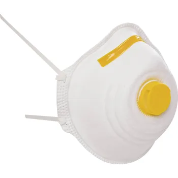 respirátor Ekastu 411 381 respirátor proti jemnému prachu, s ventilem FFP1 12 ks EN 149:2009 DIN 149:2009