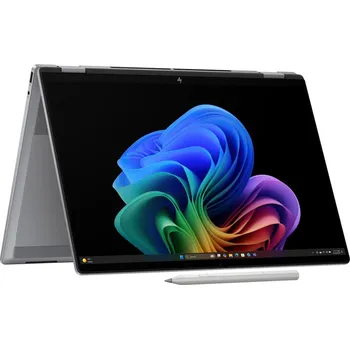 Notebook C1ZT2EA - HP OmniBook X Flip AI 16-ar0001nc - 16” WUXGA OLED Touch, AMD Ryzen™ AI 5 340, 16GB LPDDR5x, 1TB SSD, WiFi 7, Win11HE, 2yNBD