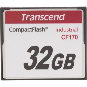 Paměťová karta Paměťová karta Compact Flash CompactFlash 32 GB Transcend Ano, model: CF170 MLC -25 → plus 85°C