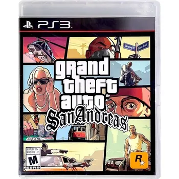 Hra pro PlayStation Grand Theft Auto San Andreas PlayStation 3 (PS3) krabicová verze