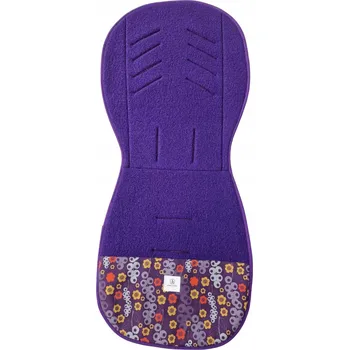 Vložka do kočárku Simple Wool, fialová