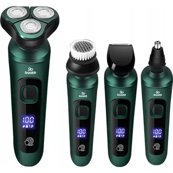 HOLICÍ STROJEK PÁNSKÝ ZASTŘIHOVAČ VOUSŮ HLAVY NOS UŠI WET&DRY USB ZREE 3V1