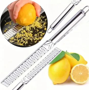 Struhadlo RUČNÍ STRUHADLO NA CITRUSY, KUCHYŇSKÉ STRUHADLO DLOUHÉ 32 CM, ERGONOMICKÉ S RUKOJETÍ