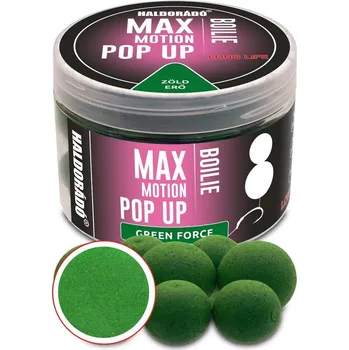 Boilies Haldorádó Max Motion Boilie Pop Up 16, 20 mm - Green Force