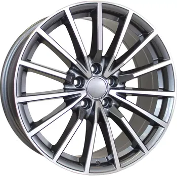 Alu kolo Alu kola Racing Line B5246, 17x7.5 5x112 ET42, šedivá + leštění