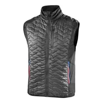 pracovní vesta Maják Vesta CXS LEONIS II, pánská, černá s HV modro/červenými doplňky Velikost: S