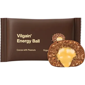 Sportovní výživa Vilgain Bio Energy Ball (30 g, Kakao s arašídy)