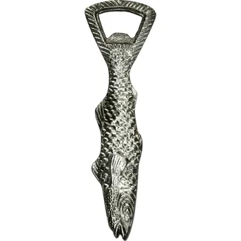 Otvírák MADAM STOLTZ Kovový otvírák na lahve Fish Silver