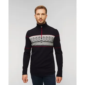 Pánská móda Svetr Dale Of Norway Moritz 92691-navy-white-raspberry