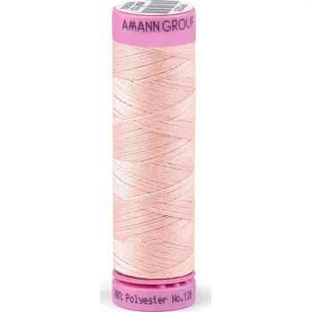 Nit Polyesterové nitě návin 100 m Aspo Amann, střední, 0600 Mauve Chalk