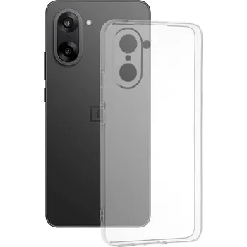 Pouzdro na mobilní telefon Techsuit - čirý silikon - OnePlus Nord CE5 - průhledný