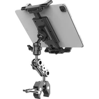 Otočný nástěnný držák na tablet a telefon pro běžecký pás, kočárek, rotoped, kolo 360° stojan na tablet