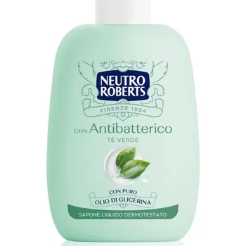 Mýdlo Neutro Roberts Tè Verde antibakteriální tekuté mýdlo se zeleným čajem 200 ml