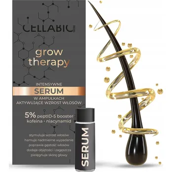 Vlasová regenerace Cellabic Tricho Grow Therapy Intenzivní sérum v ampulkách pro růst vlasů