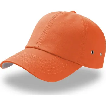 Atlantis Headwear Kšiltovka Aktion, 6 panelová, baseballová COT33056023599-orange Oranžová UNI