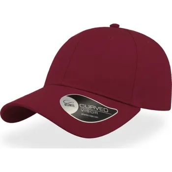 Pracovní přilba Atlantis Headwear Kšiltovka Hit, 6 panelová COT33706037099-burgundy UNI Burgundová