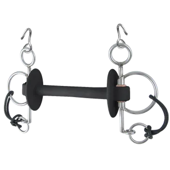 Udidlo pro koně Beris dlouhý extra soft pelham PRIME, 140 mm