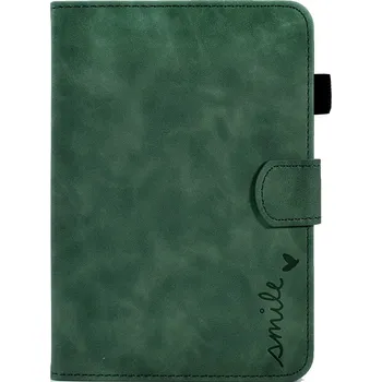 Pouzdro na tablet VSECHNONAMOBIL 56070 ART SMILE Zaklápěcí pouzdro Amazon Kindle Paperwhite 4 / 3 / 2 / 1 zelené