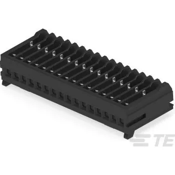 Elektrický konektor Patice PCB, řada: MICRO CT, rozteč: 1.2mm Vodič-Deska, počet kontaktů: 16, počet řad: 1, Montáž na kabel, IDC Connector