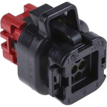 Elektrický konektor Automobilový konektor, počet kontaktů: 8 barva Černá, Samec, řada: AMPSEAL, počet řad: 3