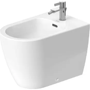Bidet Duravit Soleil by Starck - Stojící bidet, otvor pro baterii, WonderGliss, bílá 22981000001