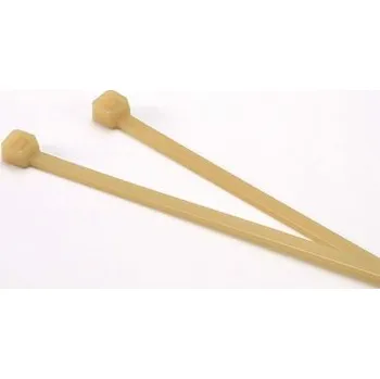 Organizace kabelů Kabelová vázací páska Odolné vůči teplu, bez možnosti opětovného učení 385mm 4,8 mm PA 4,6 RS PRO