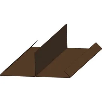 Střecha Rozdělovací lišta, RŠ 310 mm, délka 2 m - RAL 9010 bílá