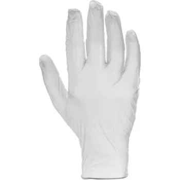 Pracovní rukavice Jednorázové rukavice 100, Čirá XL Bez prášku