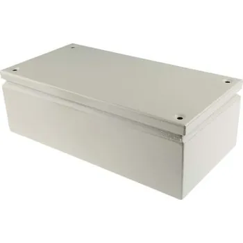 Rozvaděč RS PRO Rozvodná skříň Ocel Šedá 400 mm 200 mm řada ST IP66 IECEx 120 mm