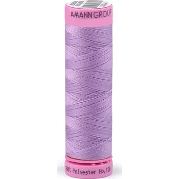 Nit Polyesterové nitě návin 100 m Aspo Amann, střední, 0055 Dusty Lavender
