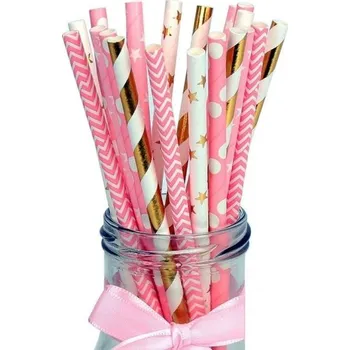 Papírová brčka 25 ks 3