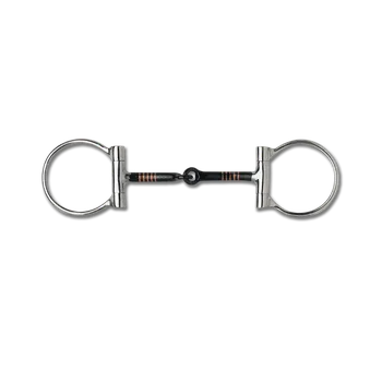 Udidlo pro koně Udidlo typu "D" jednou lomené Waldhausen, 10 mm, 12,5 cm