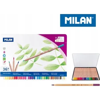 Pastelka Pastelky Milan, sada 36 barevných pastelek. pastelky, 36 ks.